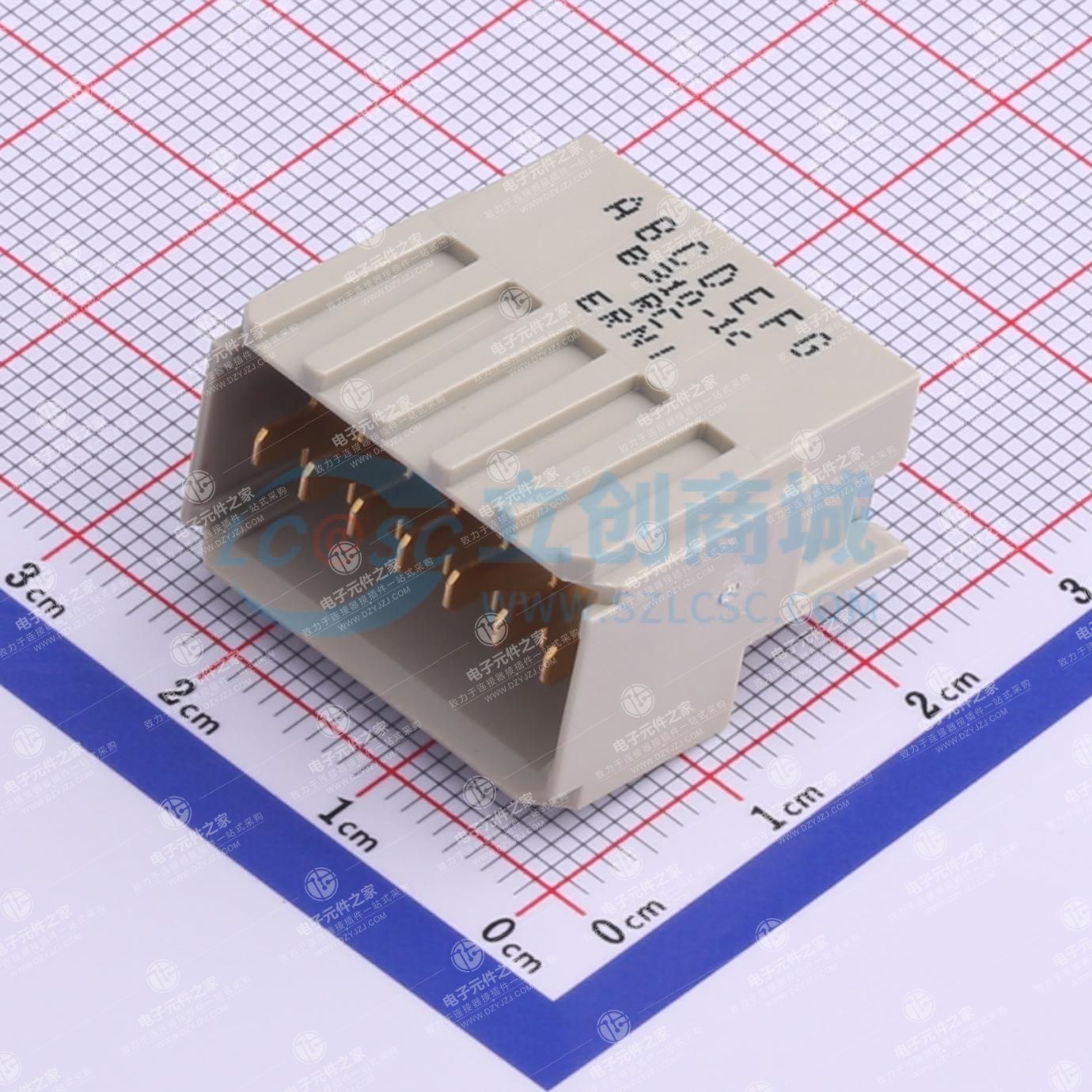 PIN:28P 间距:3mm 弯插