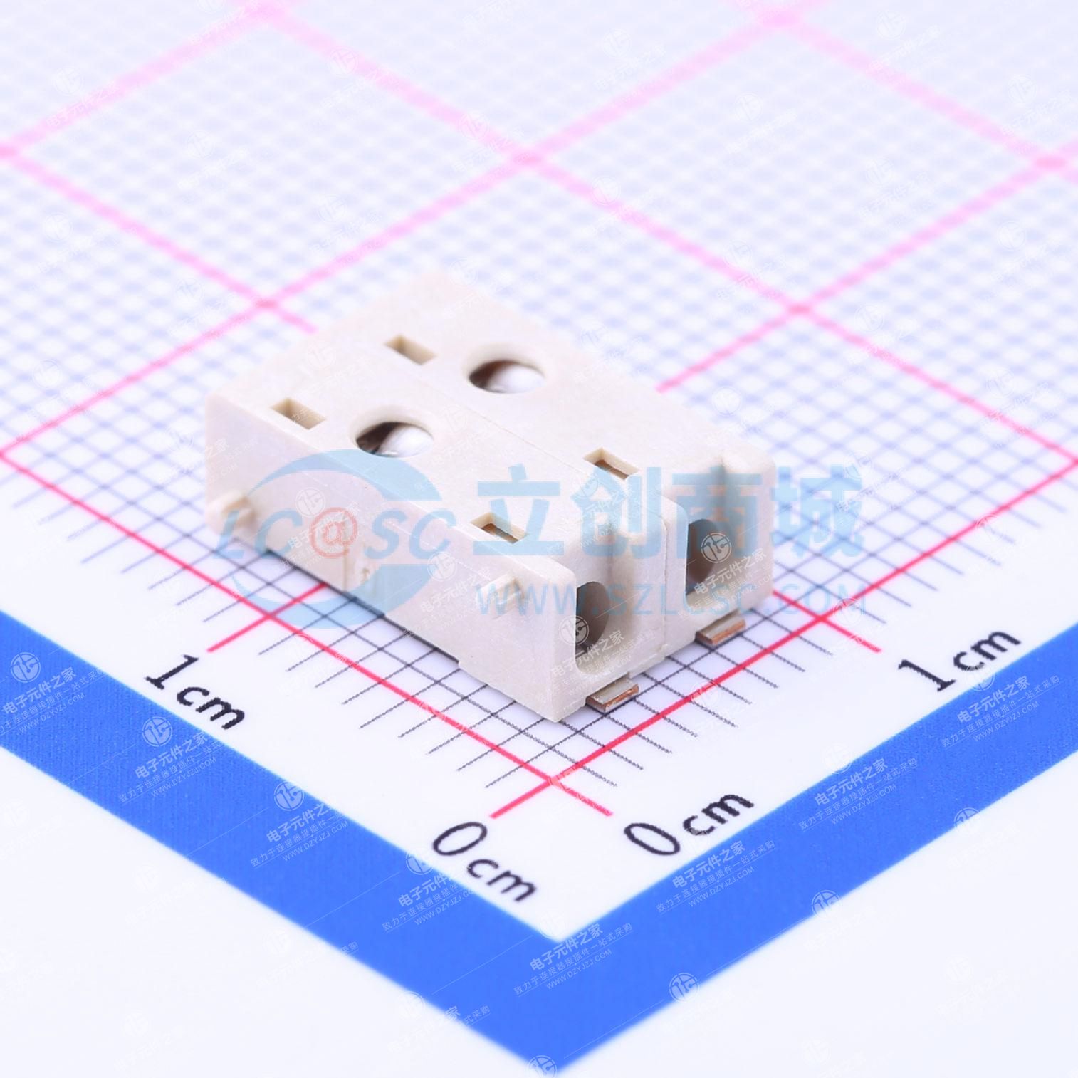 1x2P 4mm 每排P数:2 排数:1