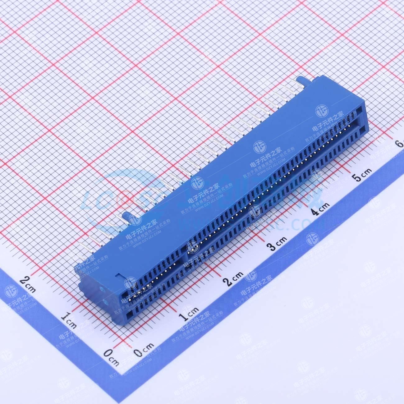 无锁 P数:98P 间距:2.54mm