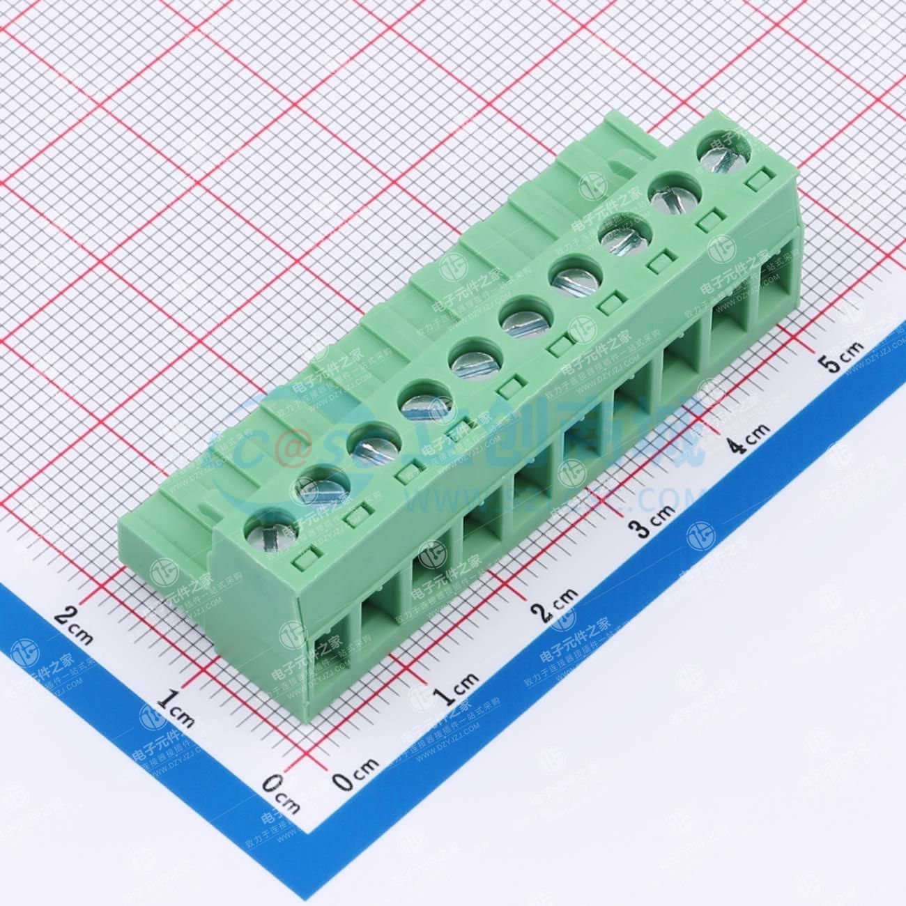 无固定装置 1x10P 5.08mm 排数:1 每排P数:10