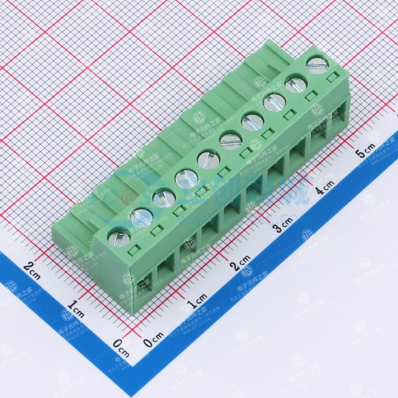 无固定装置 1x10P 5.08mm 排数:1 每排P数:10