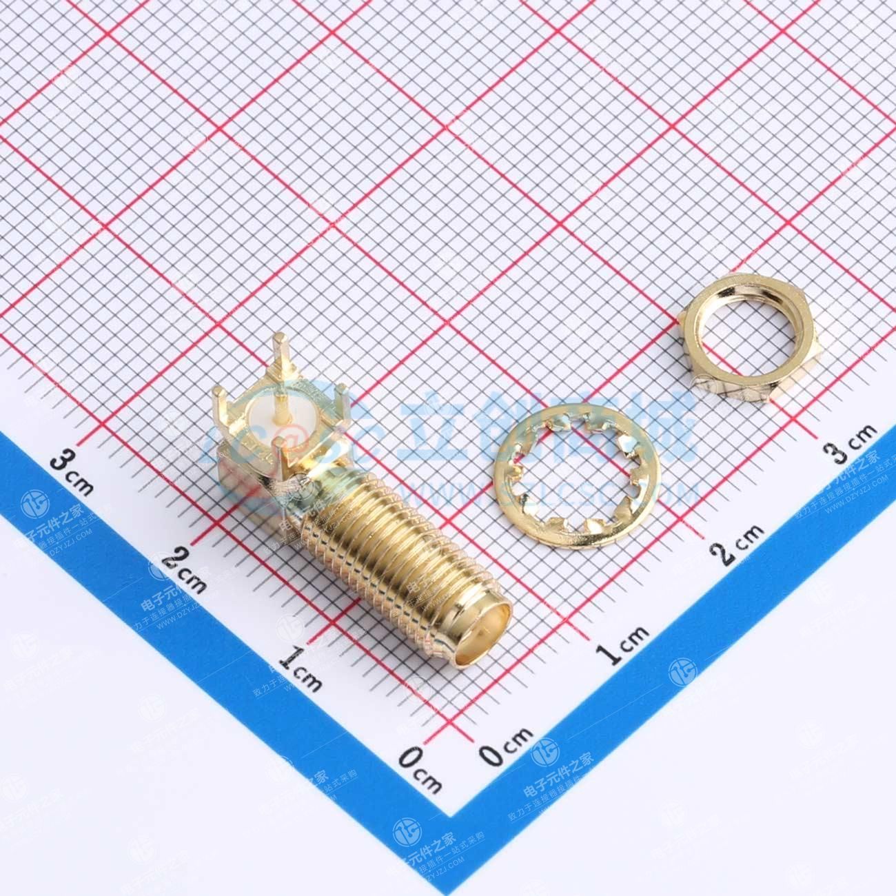 3件套 内孔 SMA 弯头