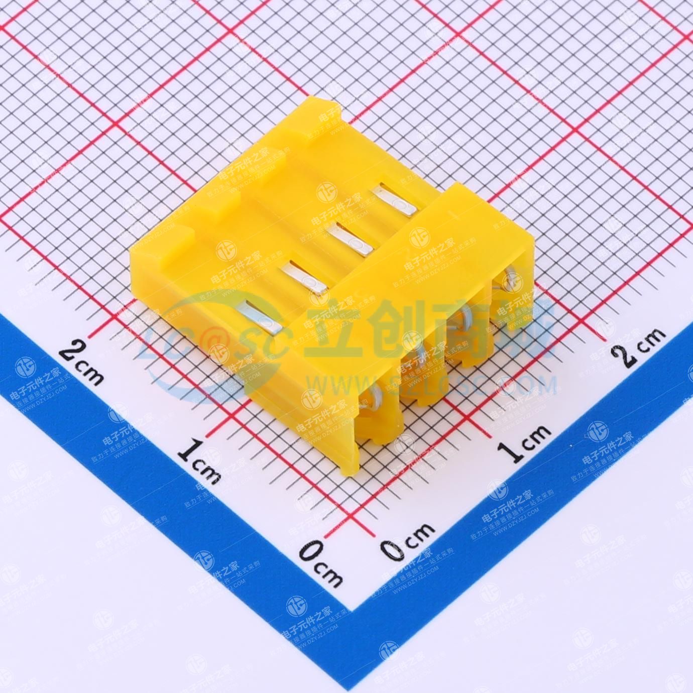 3.96mm 1x4P 排数:1 每排P数:4