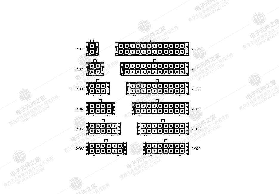 3.0PH 2XNpin 弯针 带柱