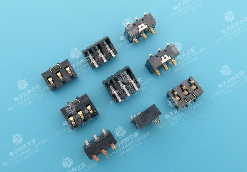 3.0PH 3P侧压电池座 3.0柱