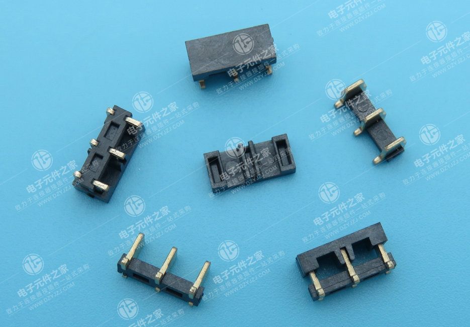 3.7PH 4.3H 3PIN 刀式电池座