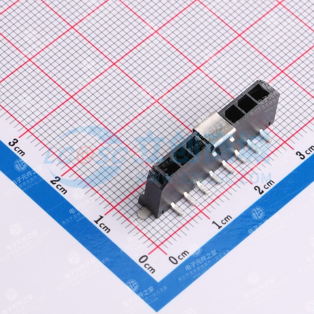 1x8P 间距:3mm 立贴 系列:Micro-Fit(MX 3.0)