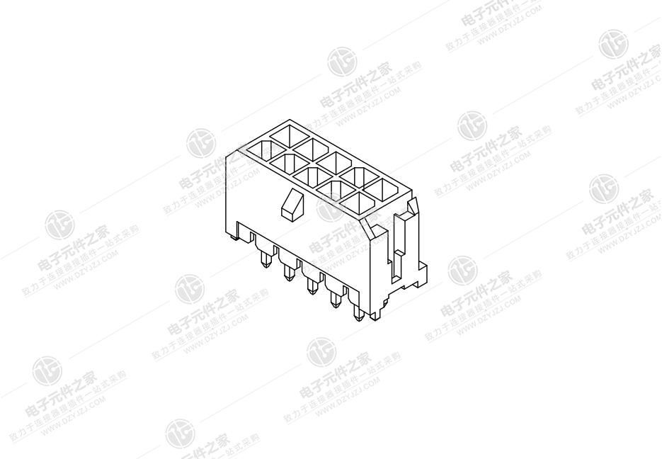 3030 3.0PH 180度双排直针带柱