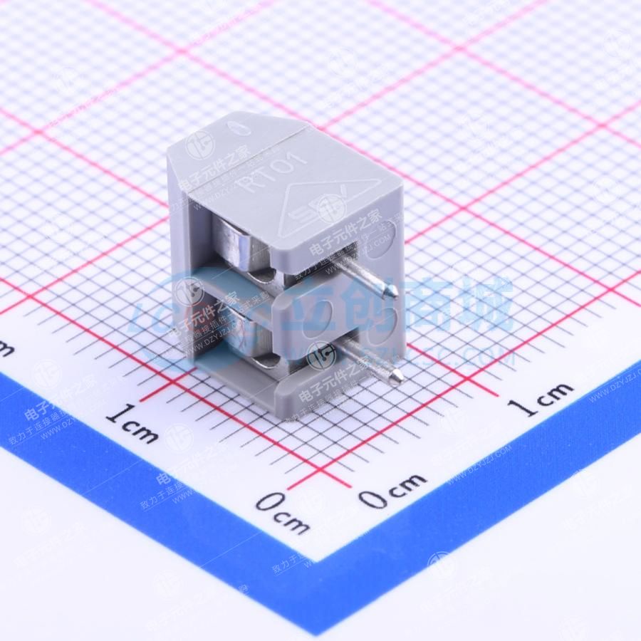 1x2P 5mm 直插 排数:1 每排P数:2