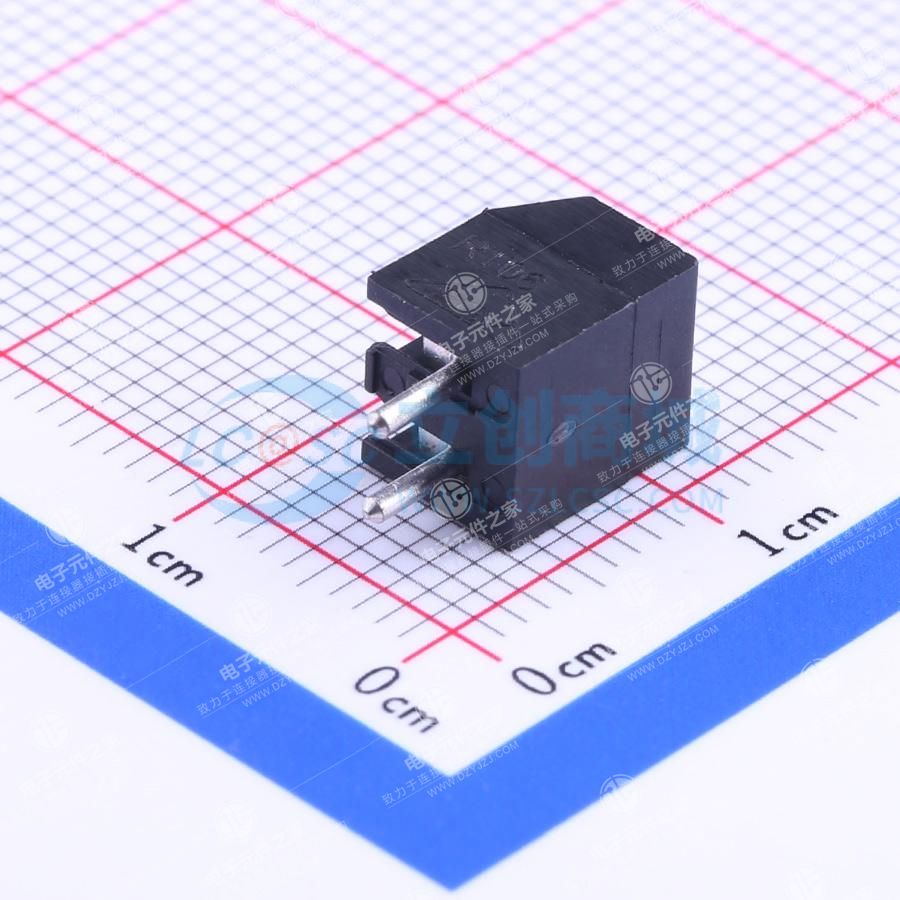 1x2P 3.5mm 直插 排数:1 每排P数:2