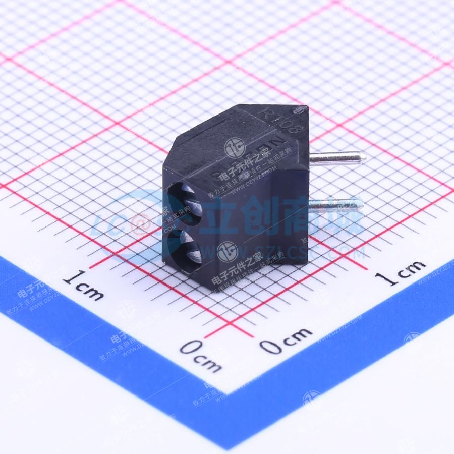 1x2P 3.5mm 直插 排数:1 每排P数:2