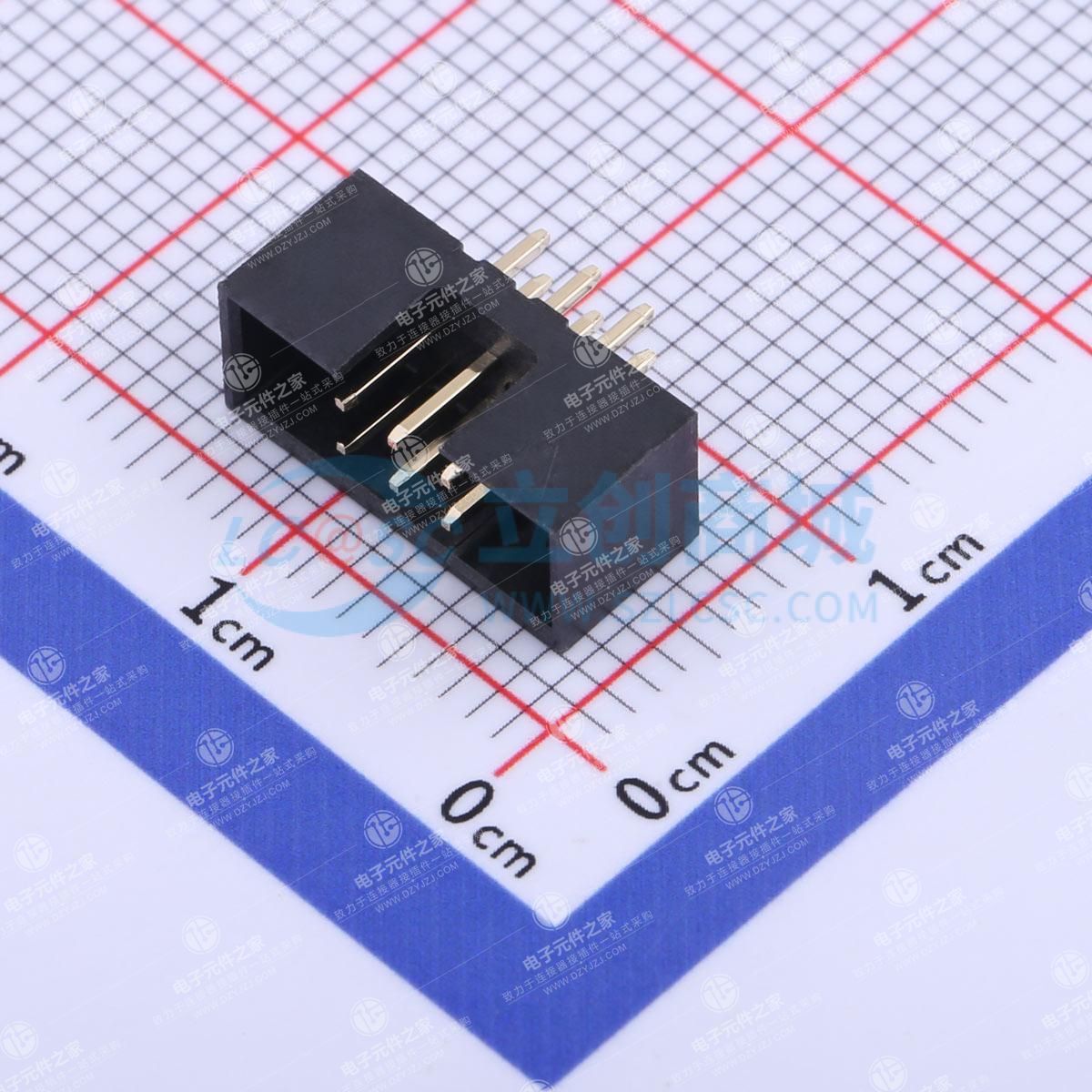 2mm 2x3P 排数:2 每排P数:3
