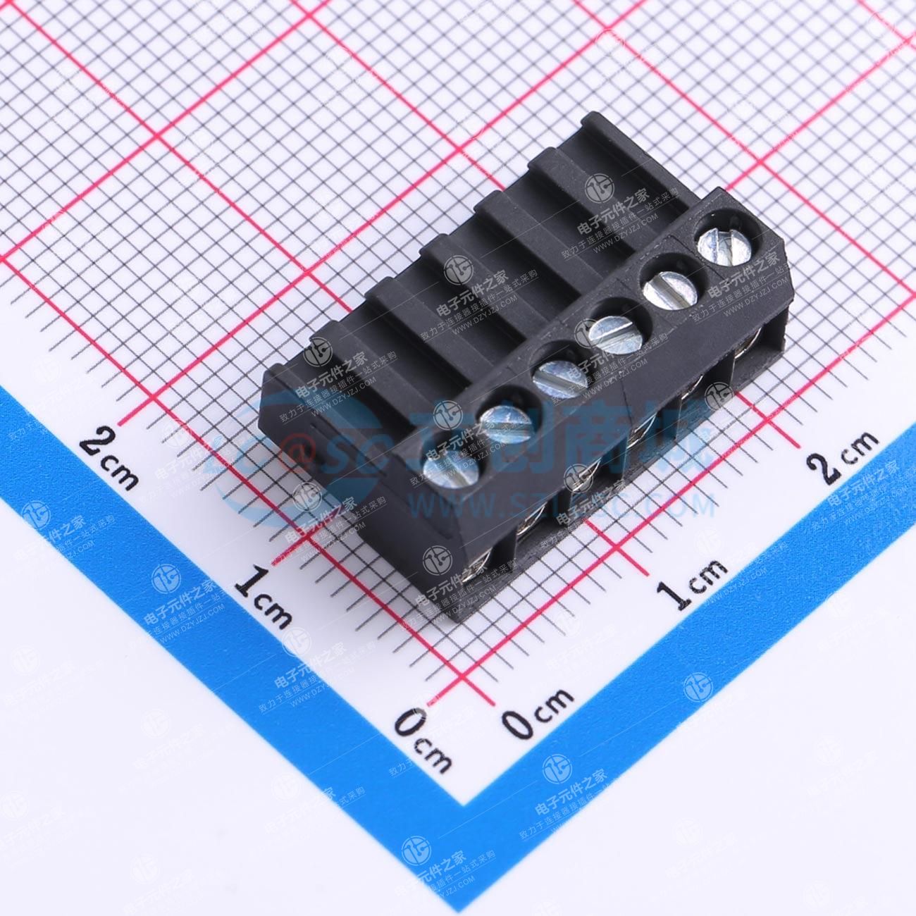 1x6P 3.5mm 排数:1 每排P数:6