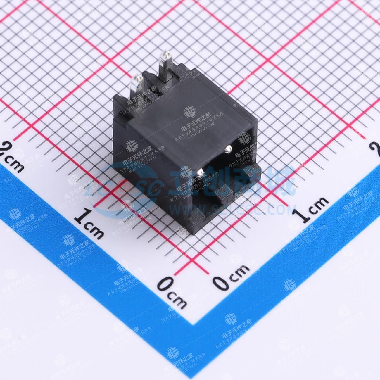 1x2P 3.5mm 排数:1 每排P数:2