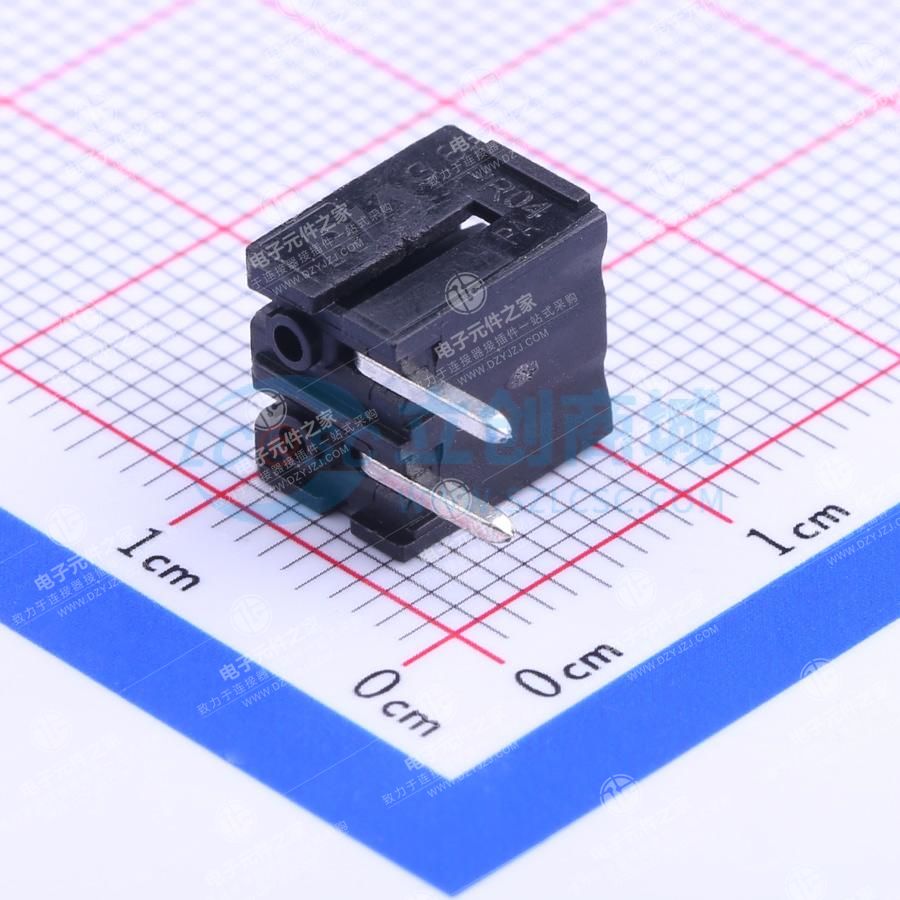 1x2P 3.81mm 排数:1 每排P数:2