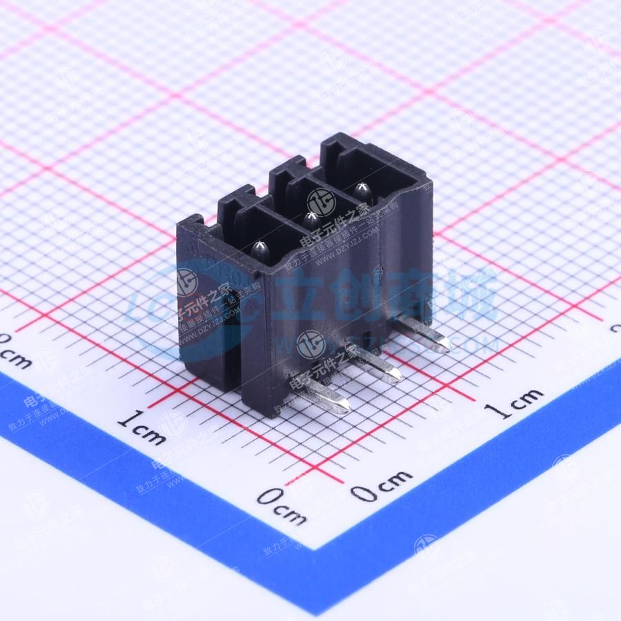 1x3P 3.81mm 排数:1 每排P数:3