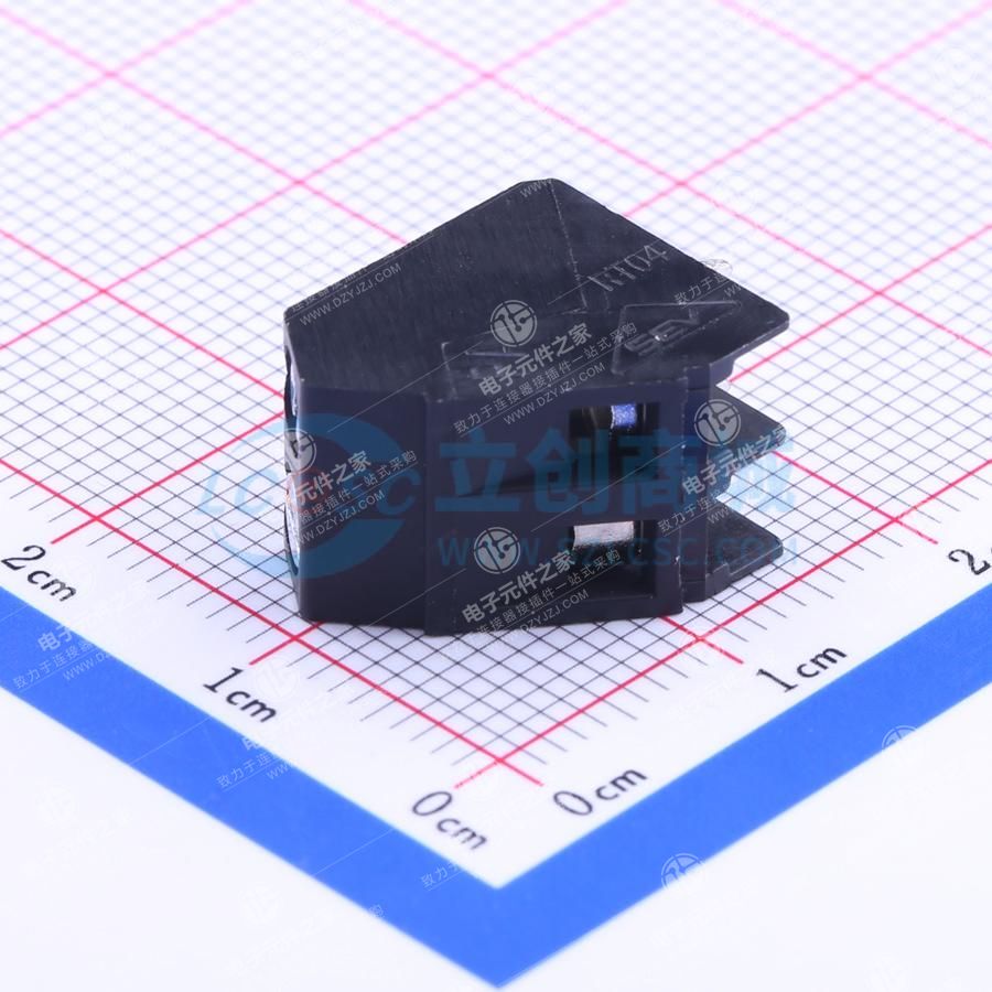 1x2P 5mm 直插 排数:1 每排P数:2