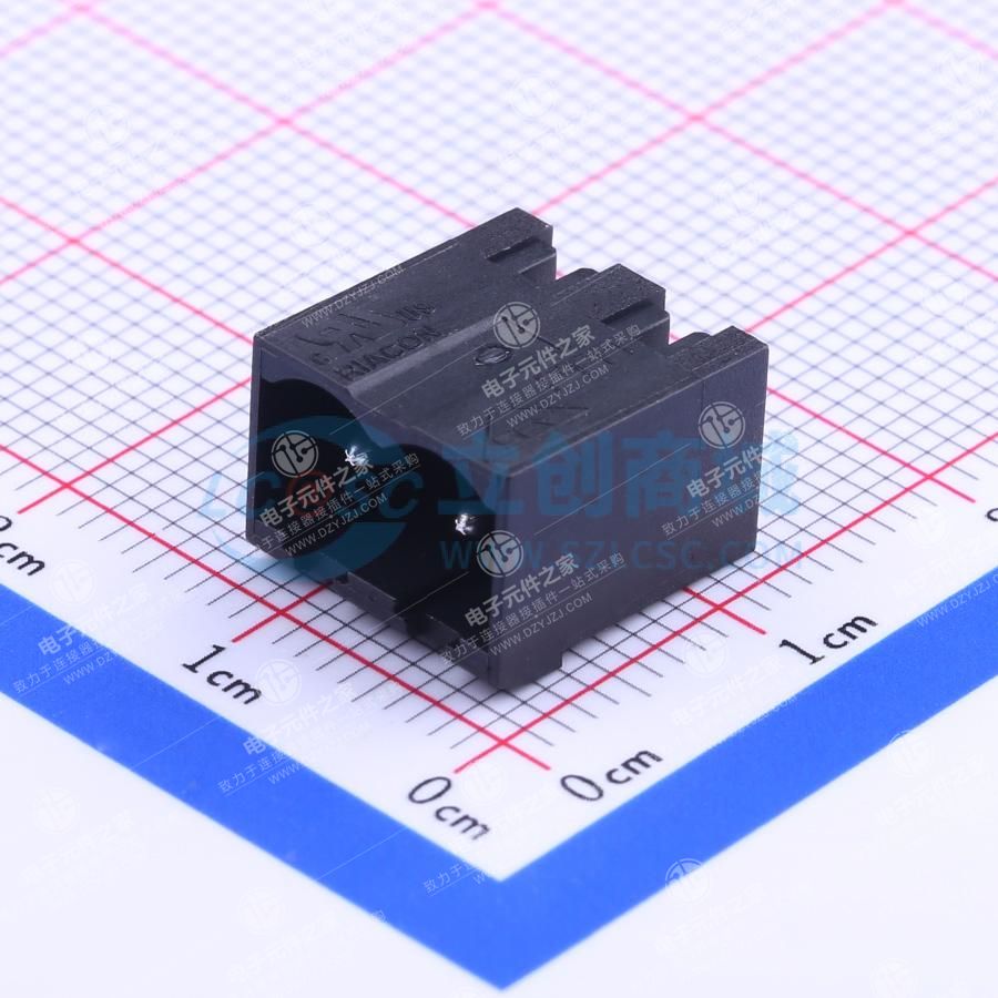 1x2P 5.08mm 排数:1 每排P数:2
