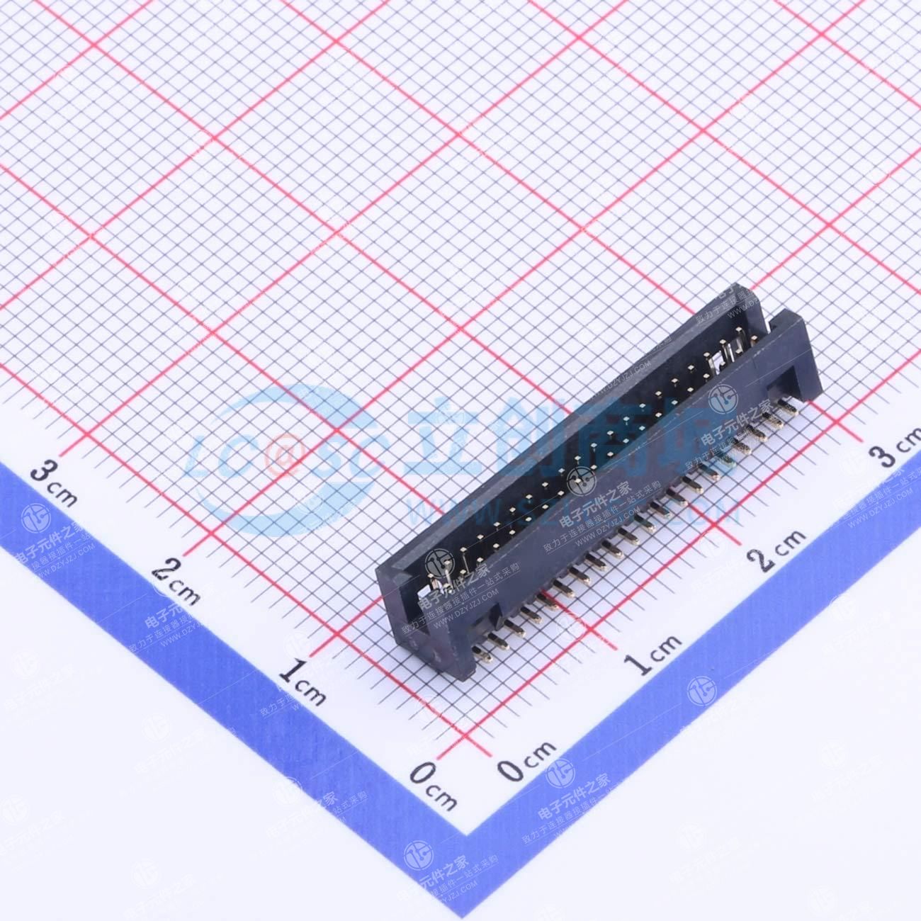 1.27mm 2x20P 排数:2 每排P数:20