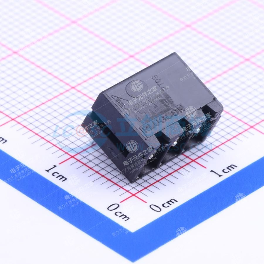 1x3P 3.81mm 排数:1 每排P数:3