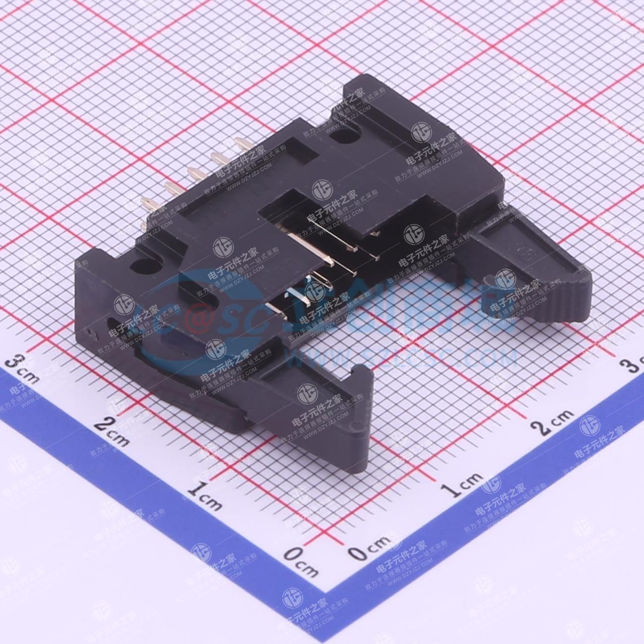 2.54mm 2x5P 排数:2 每排P数:5