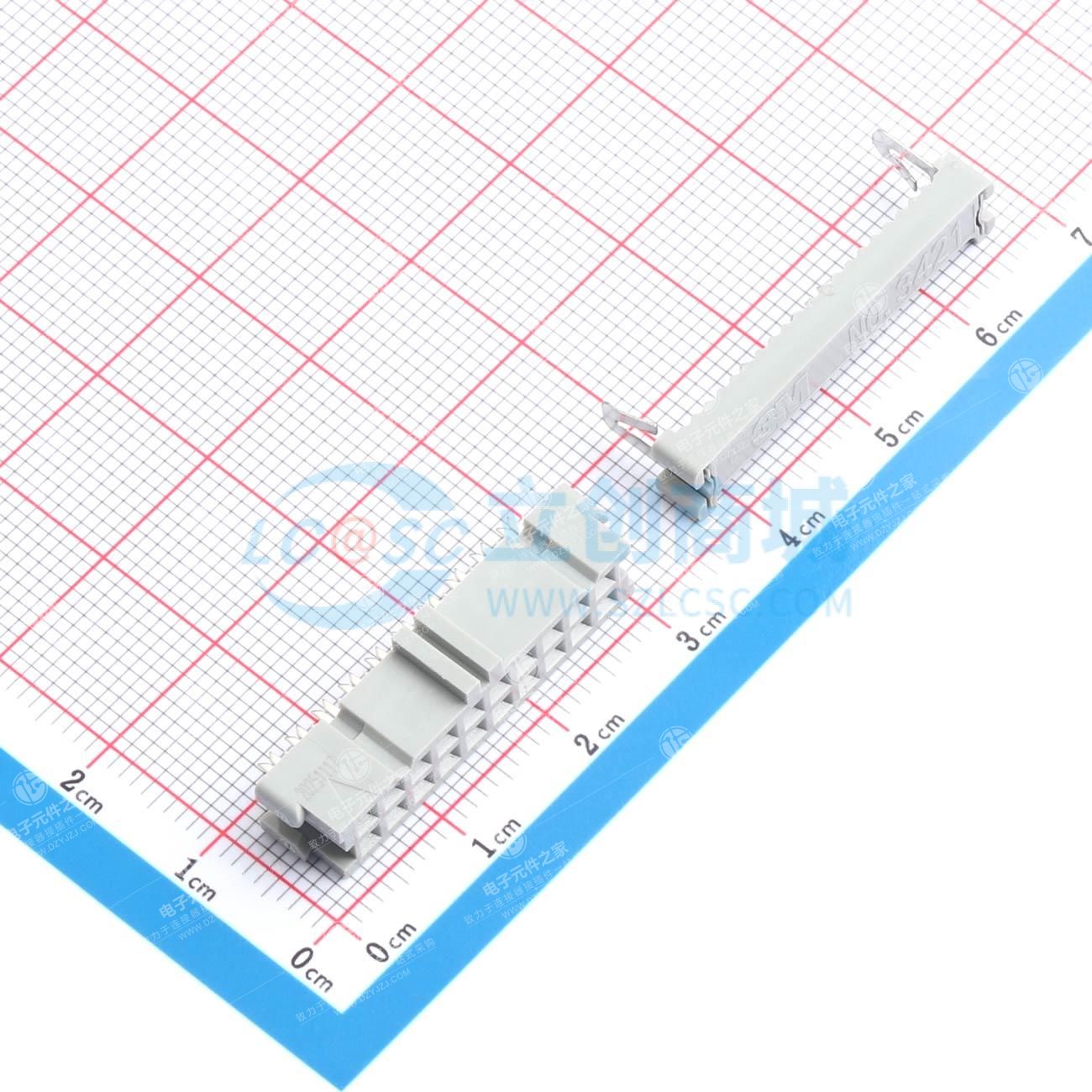 2.54mm 2x10P 排数:2 每排P数:10