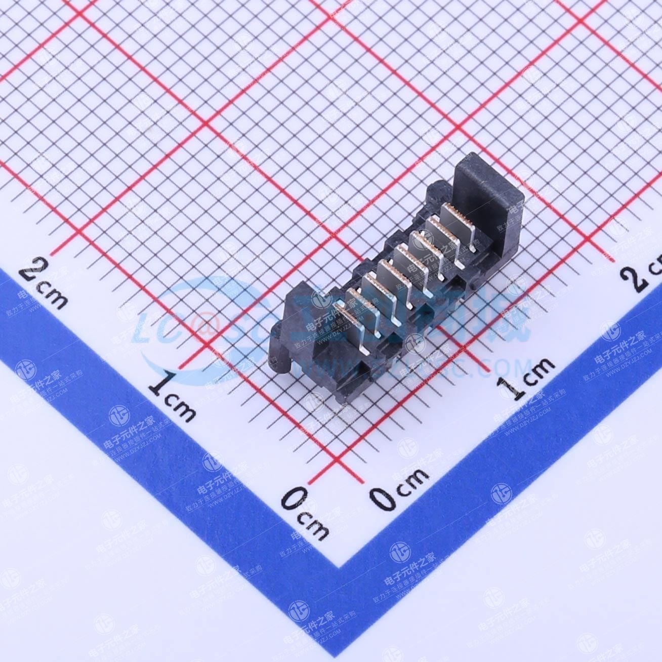 2x4P 间距:1.27mm 直插
