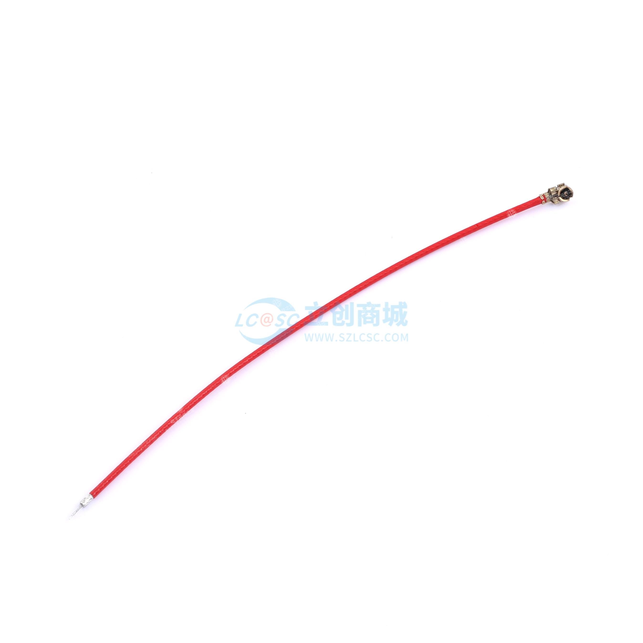 IPEX-1 RF CABLE线 端子线0D:1.13 L=100mm,剥线:1.0-2.0-2.0