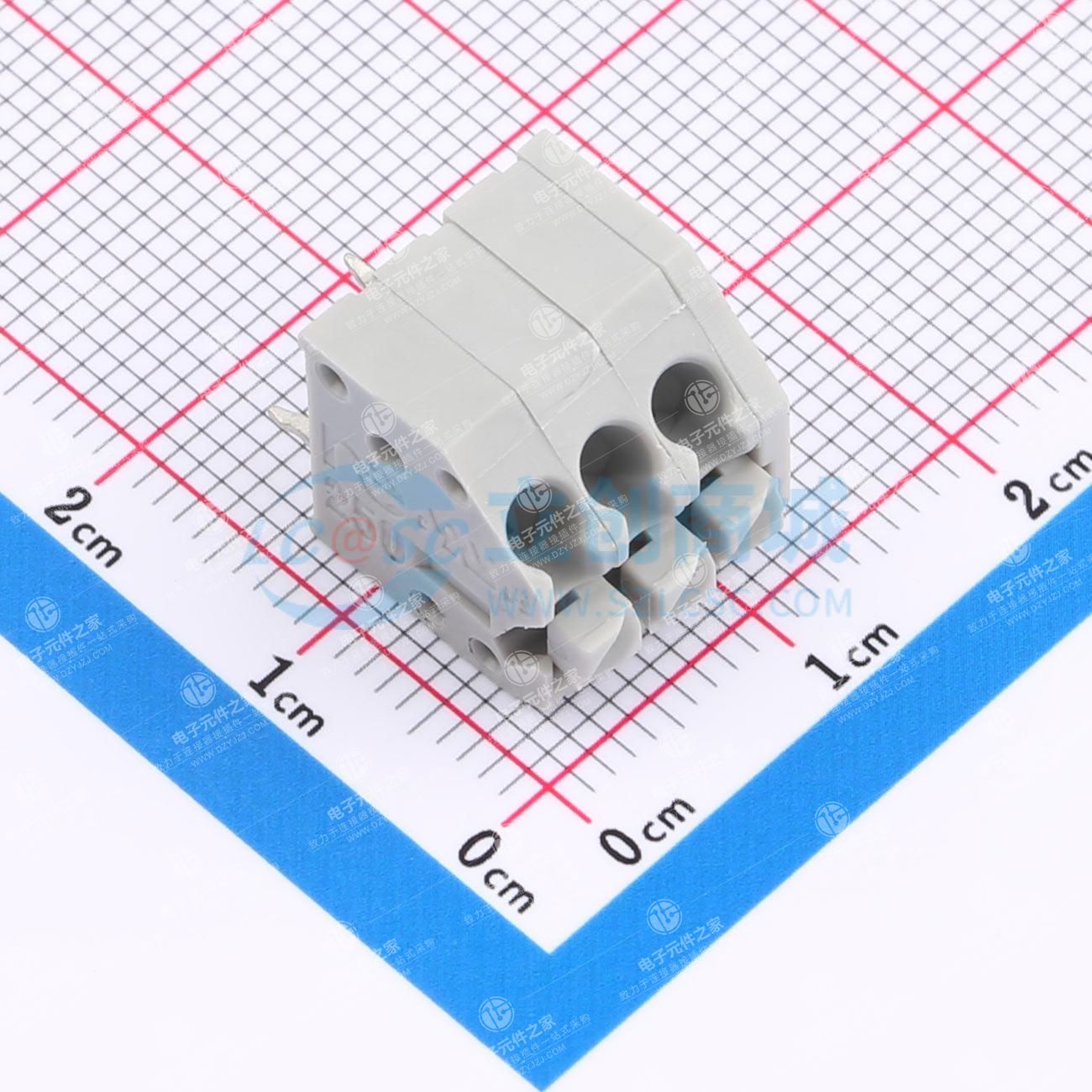 1x3P 3.5mm 每排P数:3 排数:1