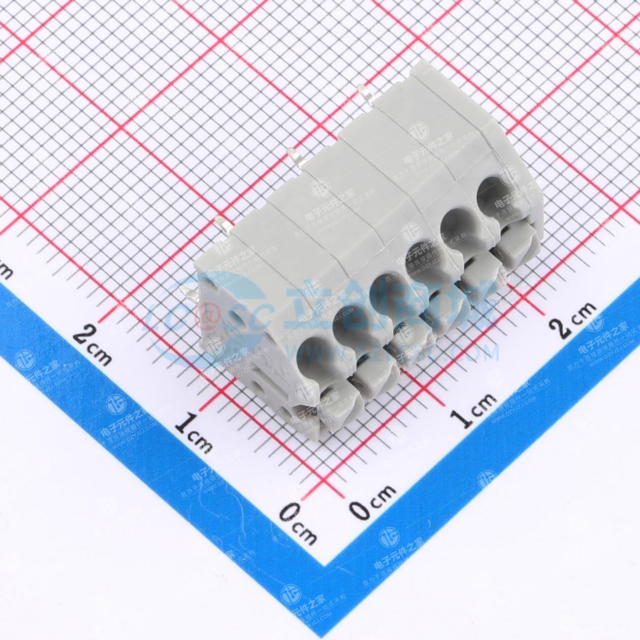 1x6P 3.5mm 每排P数:6 排数:1