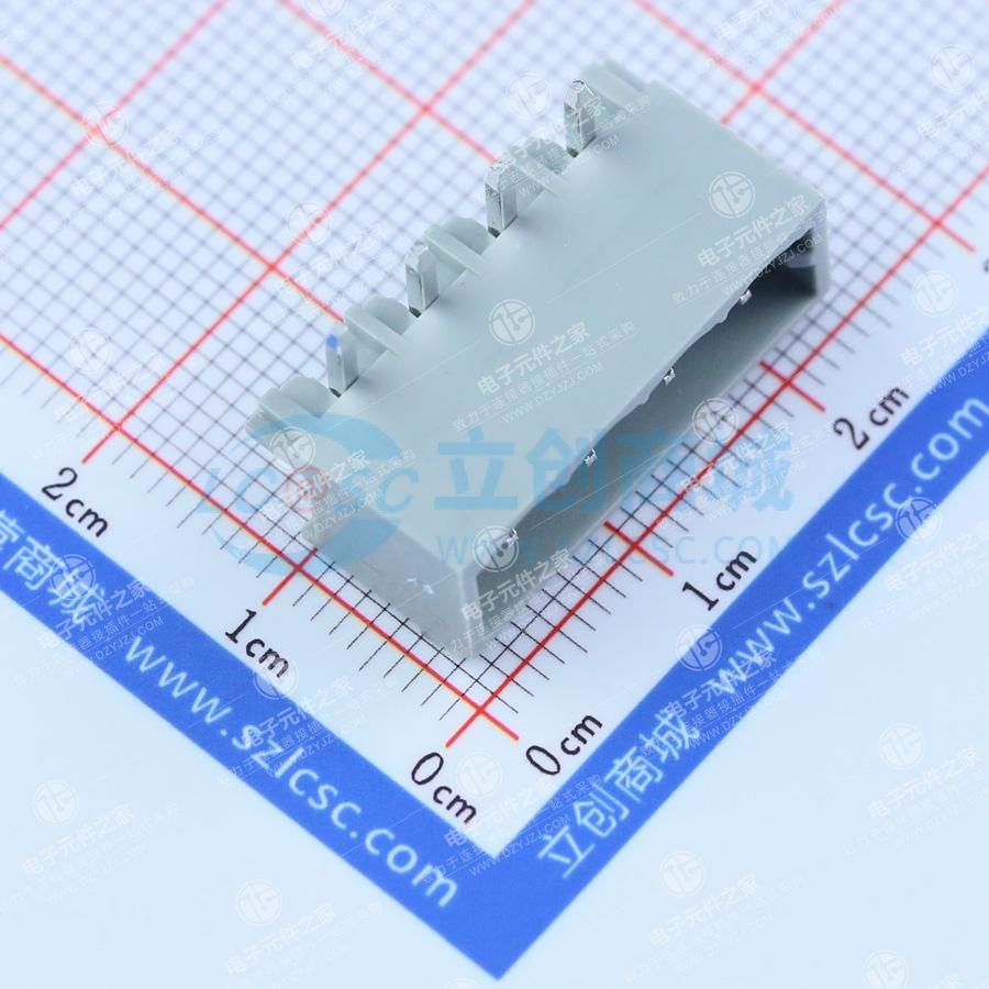 卡扣固定 1x4P 5mm 排数:1 每排P数:4