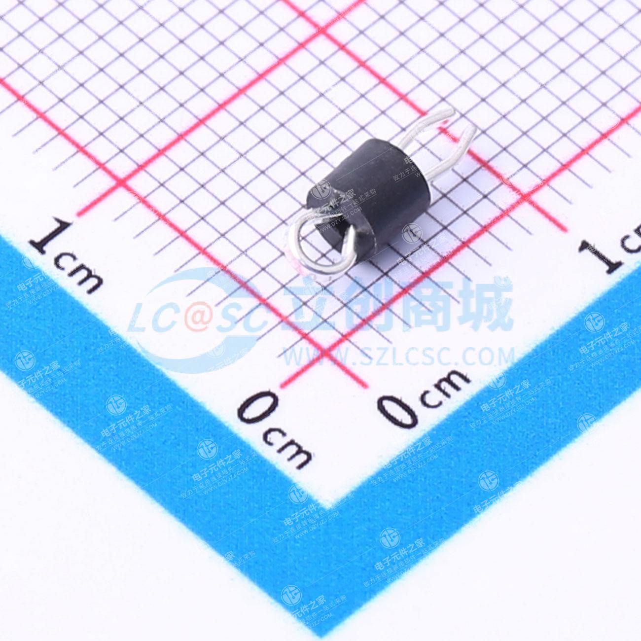 通孔安装测试点，颜色标识