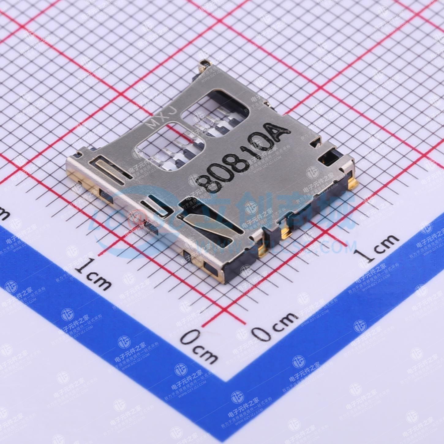 自弹式 MicroSD卡(TF卡) 卡座