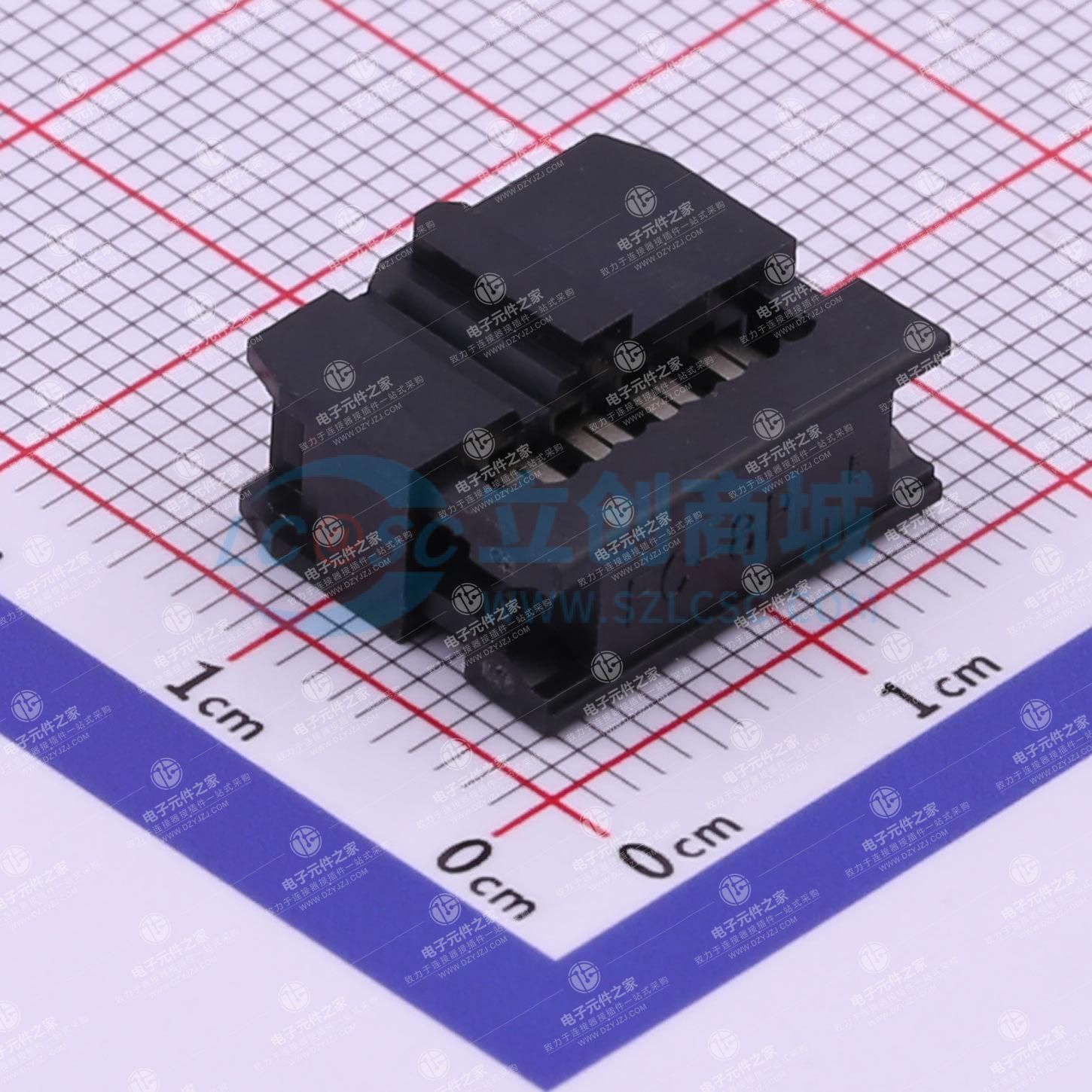 2.54mm 2x4P 排数:2 每排P数:4
