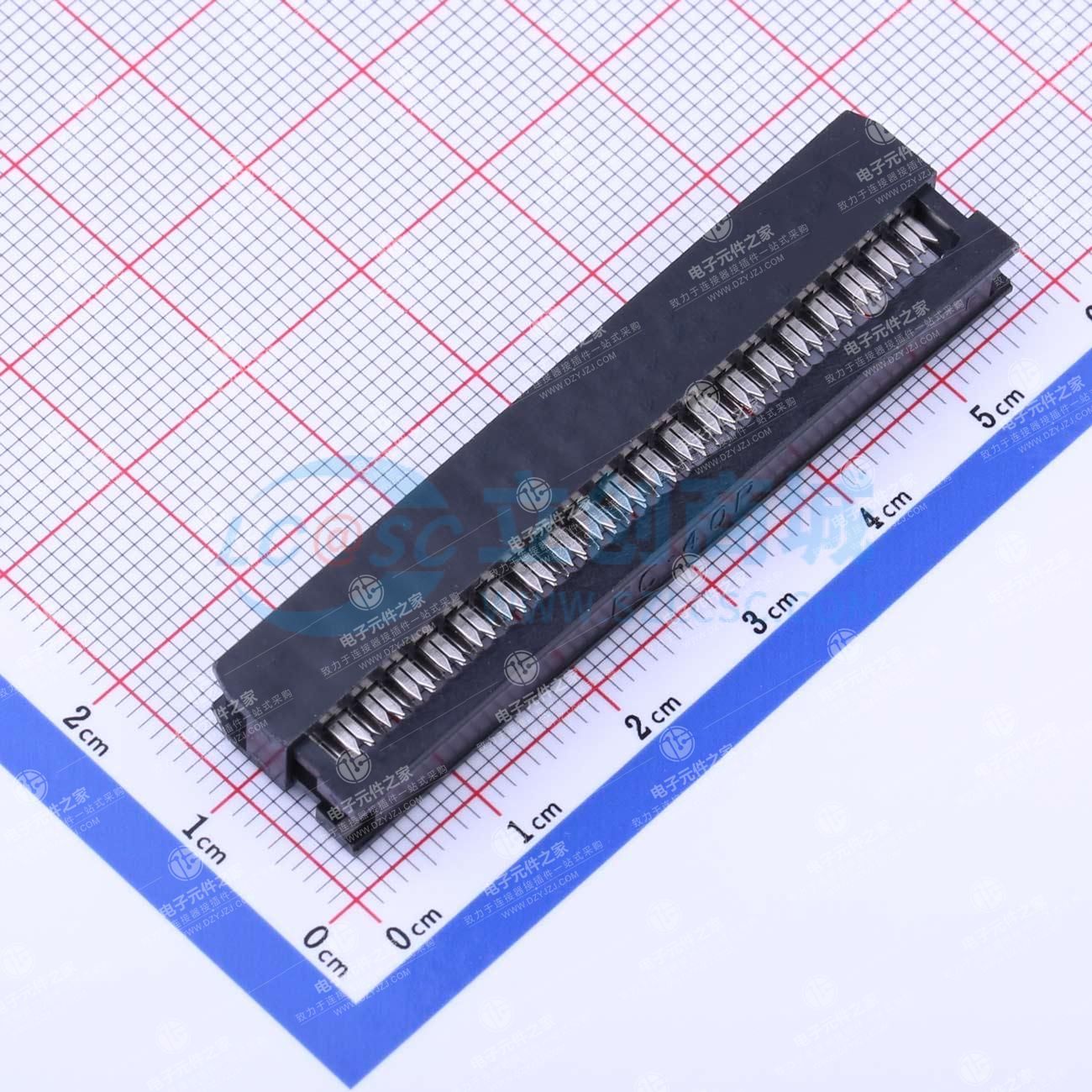 2.54mm 2x20P 排数:2 每排P数:20