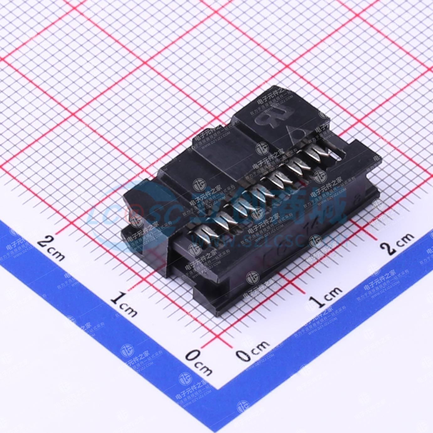 两件套 2.54mm 2x7P 排数:2 每排P数:7