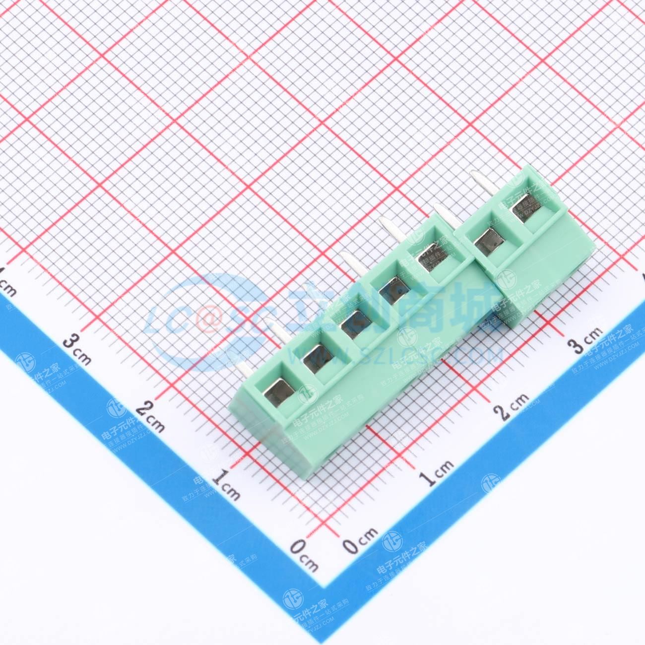 1x7P 5mm 直插 排数:1 每排P数:7