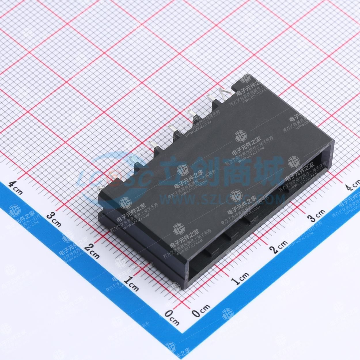 1x6P 间距:5.08mm 直插