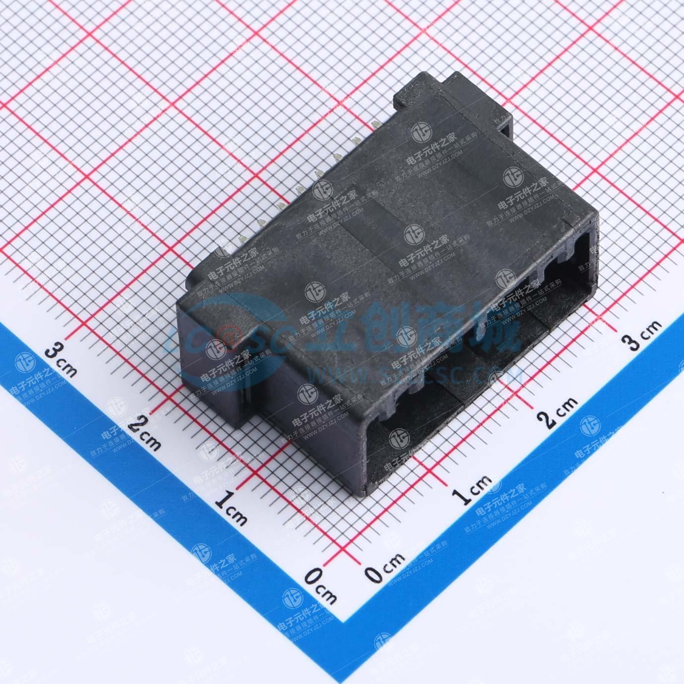 2x10P 间距:2.2mm 直插