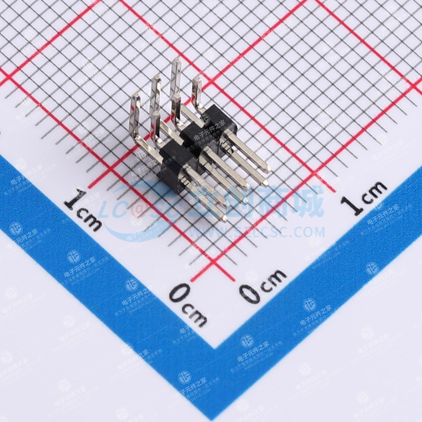 2x3P 间距:2mm 方针 弯插