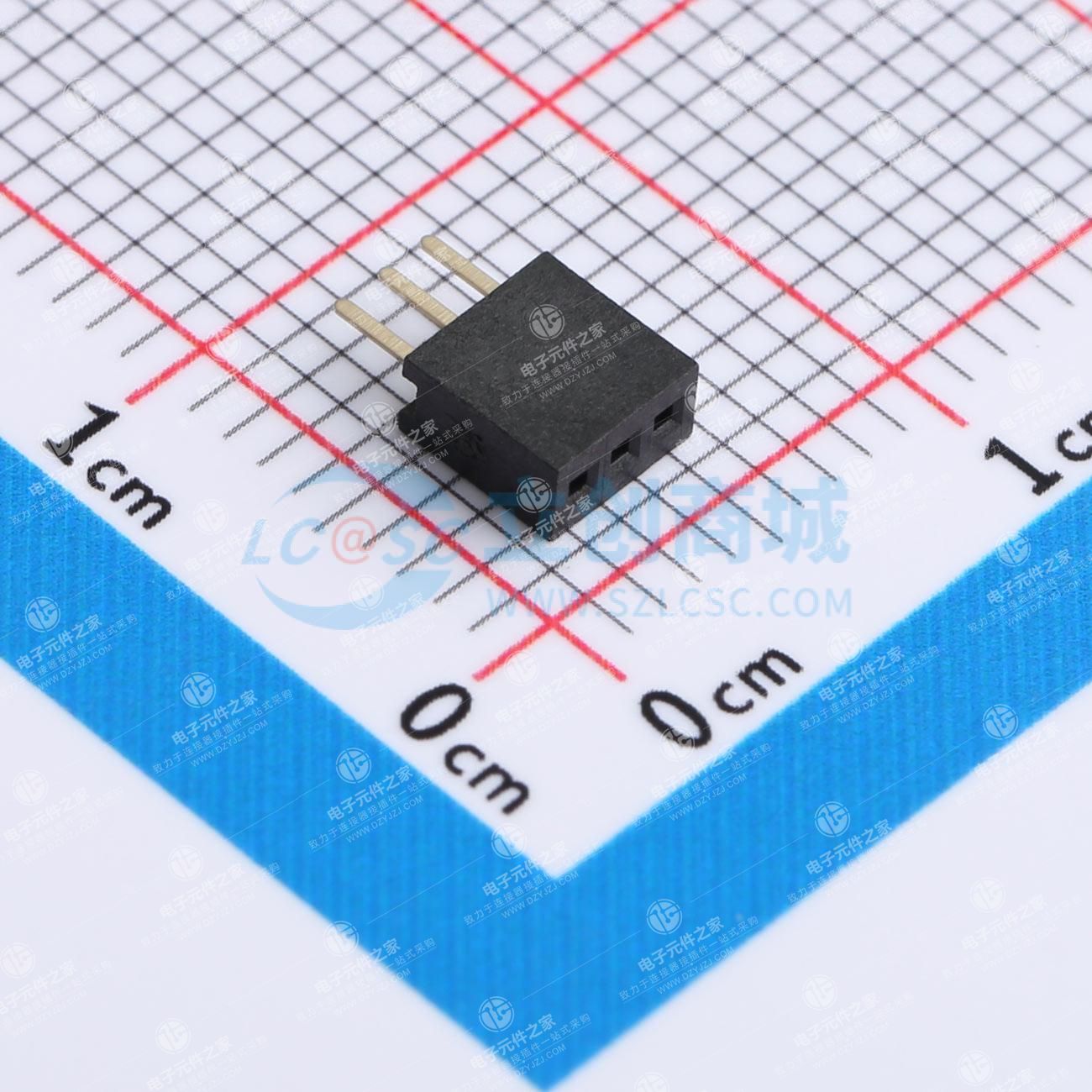 1x3P 间距:1.27mm 直插