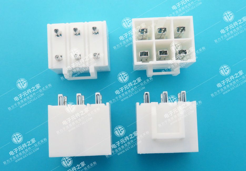 6.2PH 双排Crimp Style Connectors 带扣