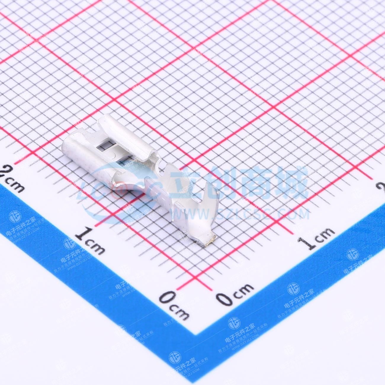 快速断开插座,20 - 16 AWG,0.51 - 1.31 mm²导线,4.75 mm插片宽度,直型,黄铜,镀锡,带盘包装