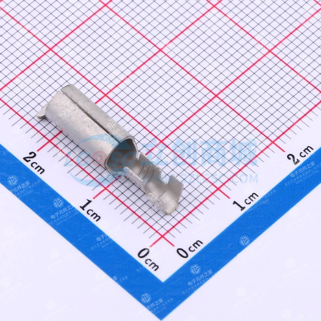 Shur-Plug，4.57 mm 插针直径，18 - 14 AWG，.8 - 2 mm² 导线，开式桶，镀锡