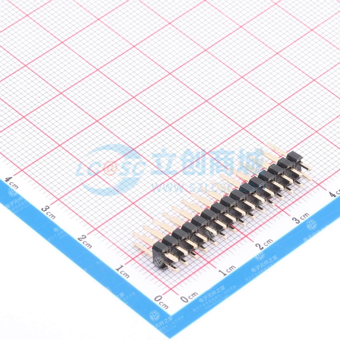 2x15P 间距:2.54mm 方针 直插