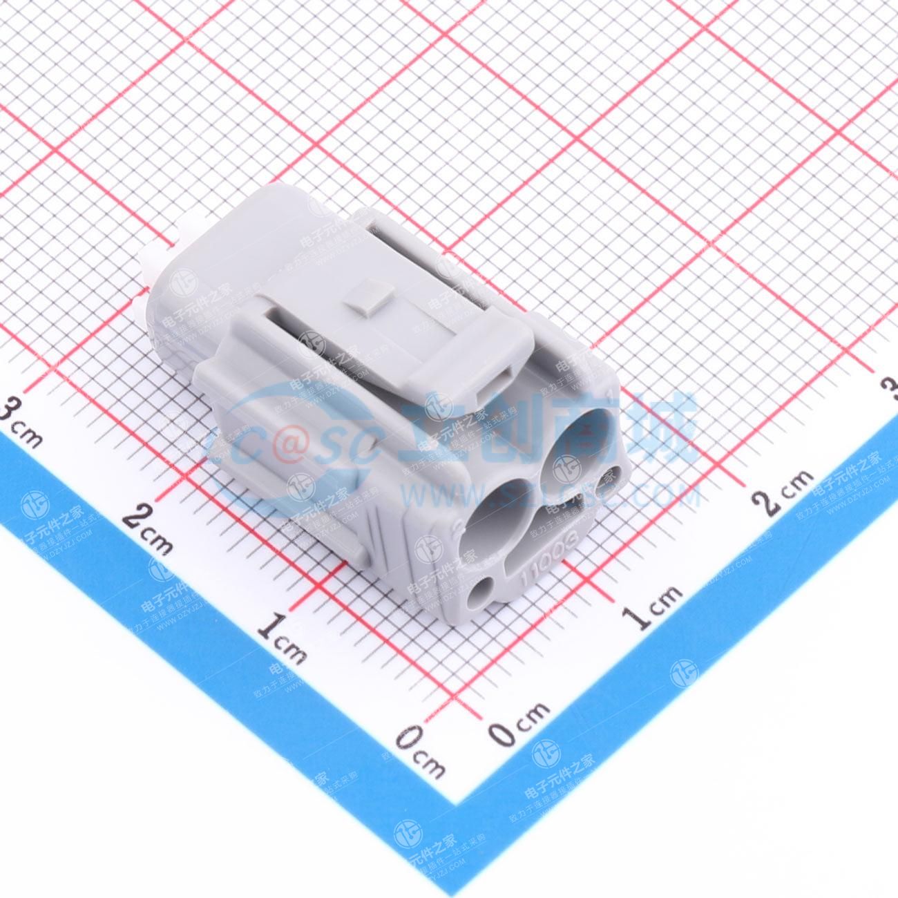 密封2路母连接器