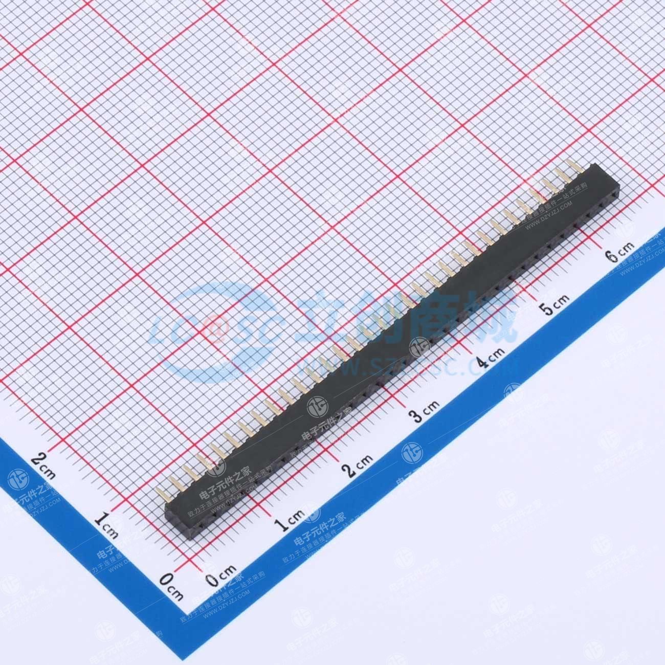 1x32P 间距:2mm 直插