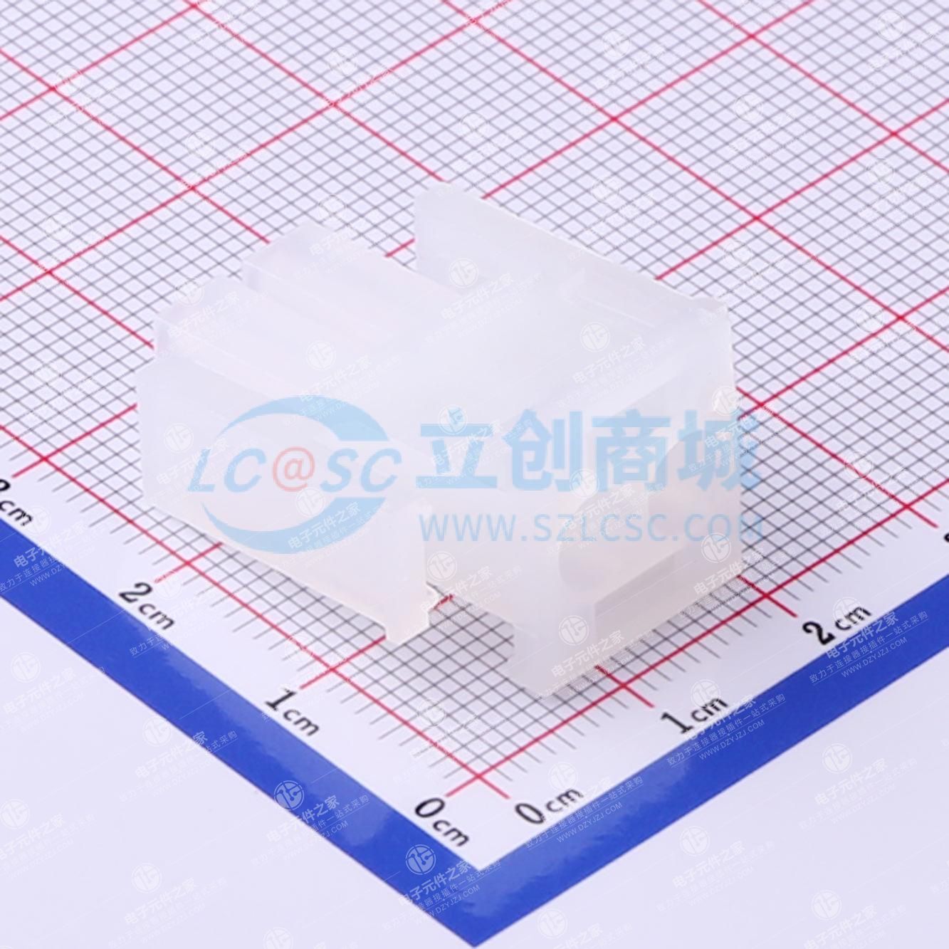 透明 1x2P 6.3mm