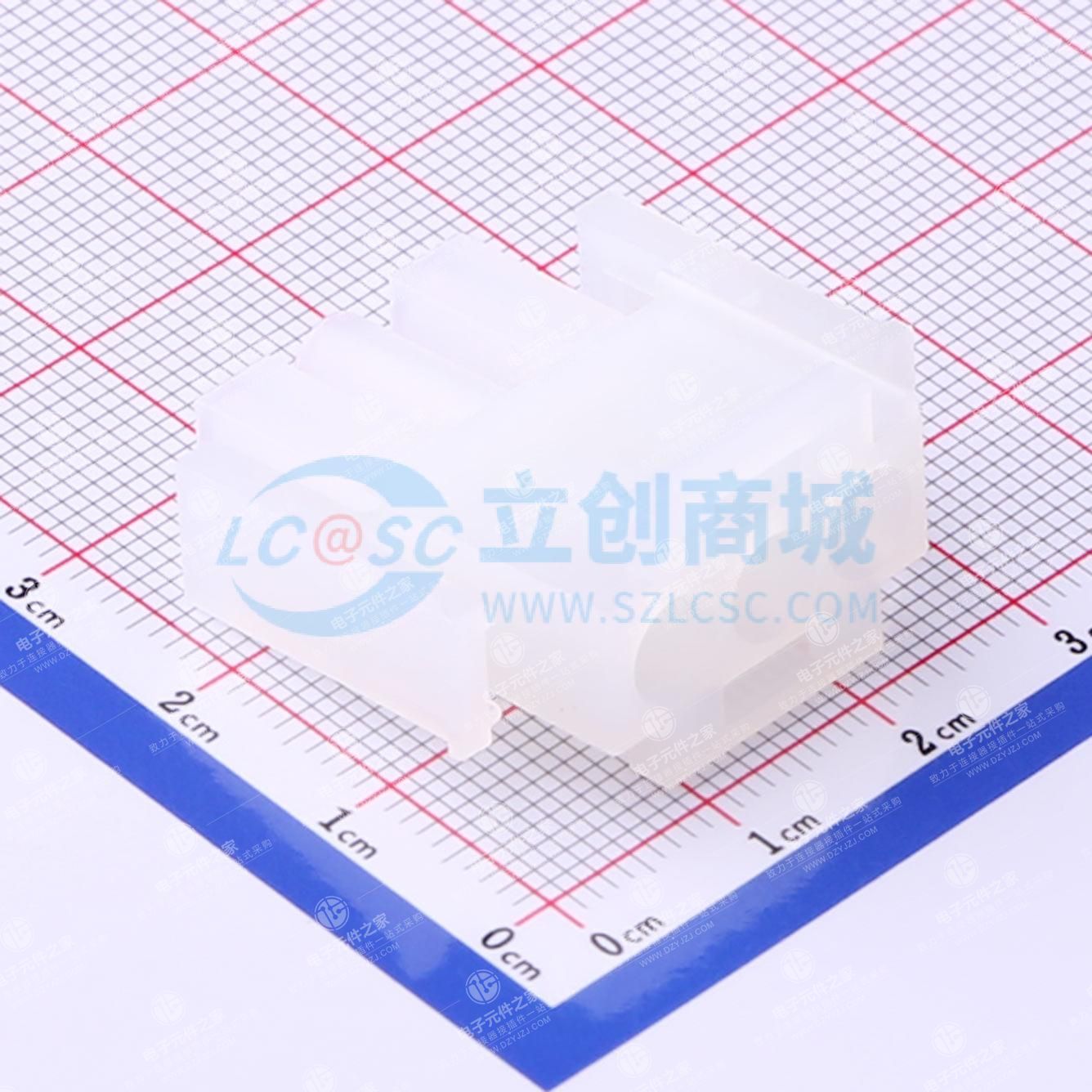 透明 1x3P 6.3mm