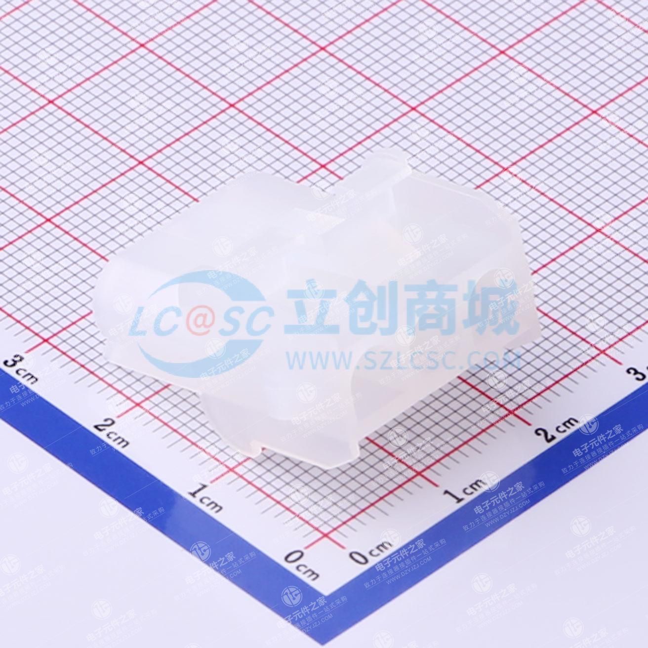 透明 1x3P 6.3mm